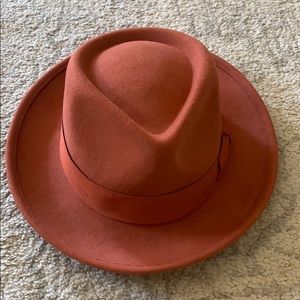 Urban Outfitters rust colored fedora! NEW!!!!